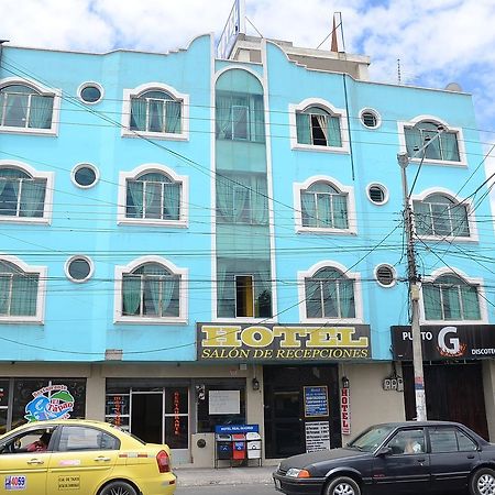 Hotel Real Madrid Riobamba Exteriör bild